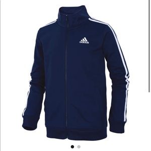 ADIDAS Big Boys' Iconic Tricot Track Jacket